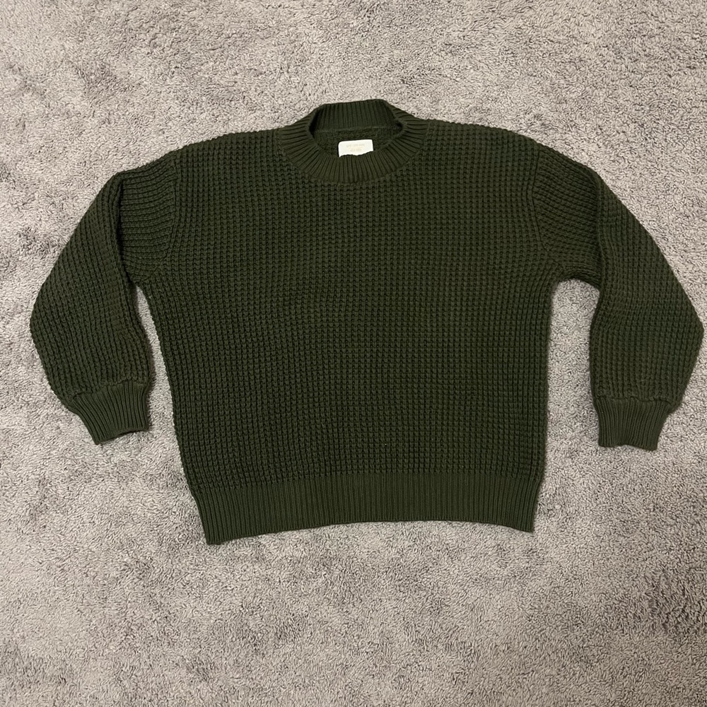 Aime Leon Dore Dark Green Crewneck Sweater